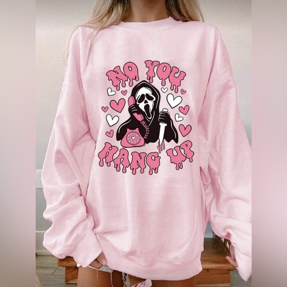SHEIN Tops - Ghost face Halloween sweatshirt